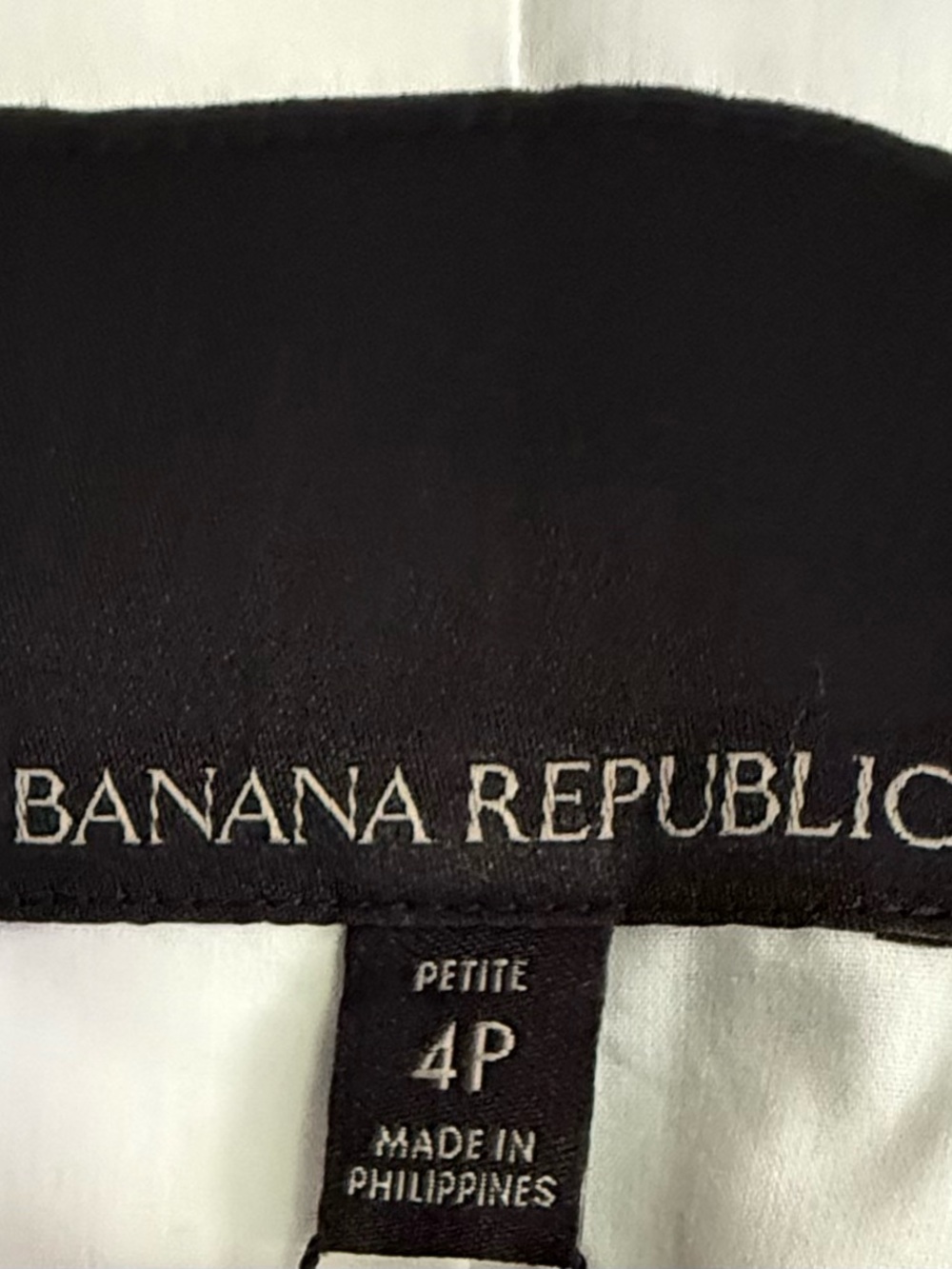 NWT Banana Republic Gray Open Front Blazer Petite 4P Work Career Jacket - Picture 3 of 7
